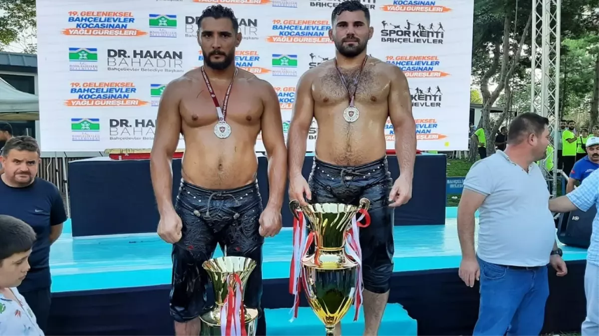 Kocasinan Yağlı Güreşleri’nde Erkan Taş başpehlivan oldu