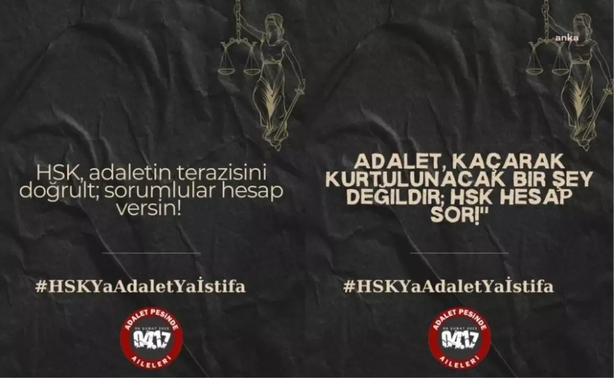 Adalet Peşinde Aileleri Platformu’ndan Yeni Adli Dönem Açıklaması