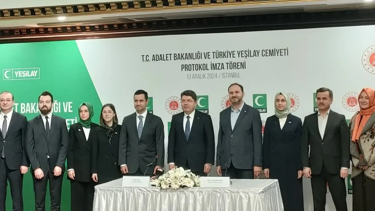 Adalet Bakanlığı ve Yeşilay’dan bağımlılıkla mücadelede ortak protokol