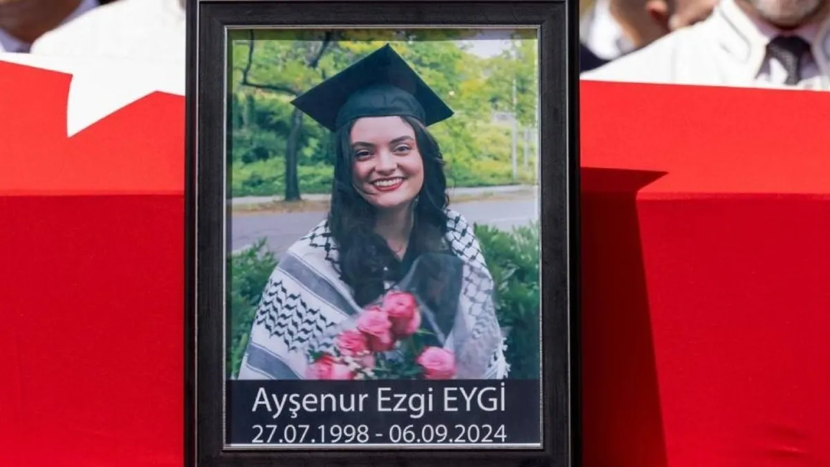 Ayşenur Ezgi Eygi’nin eşi konuştu: “Çözüm basit, İsrail’i sorumlu tutun”