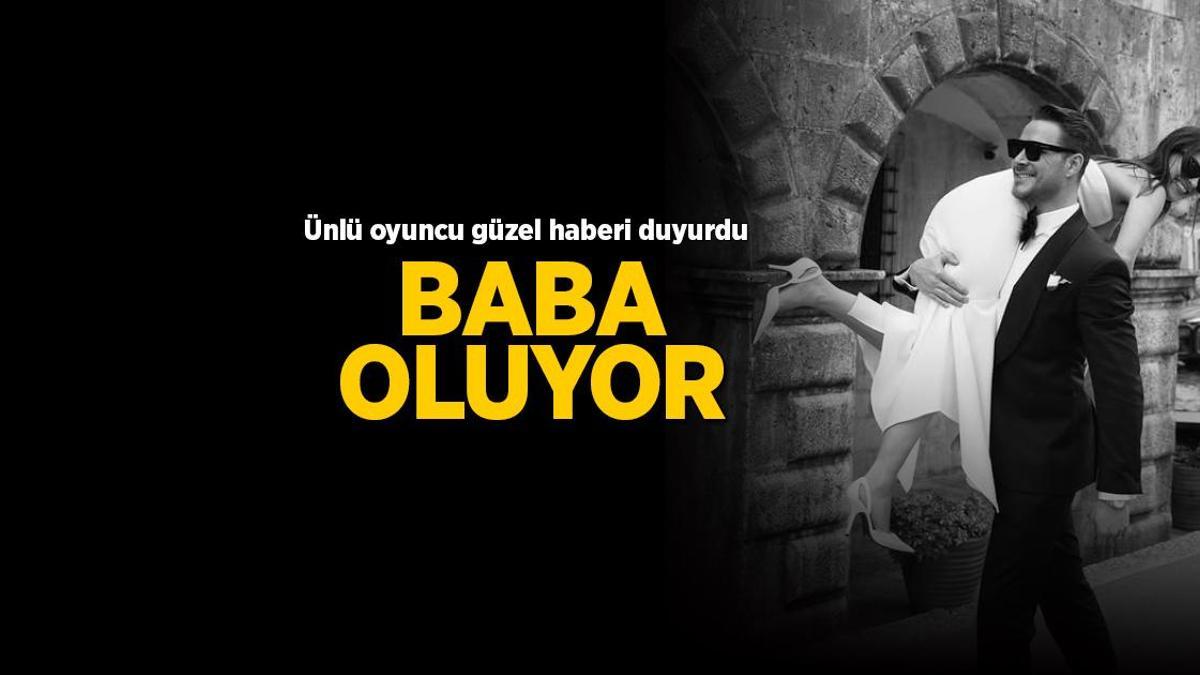 Burak Çelik ‘en güzel sürpriz’ diyerek duyurdu! Yakışıklı oyuncunun mutlu günü