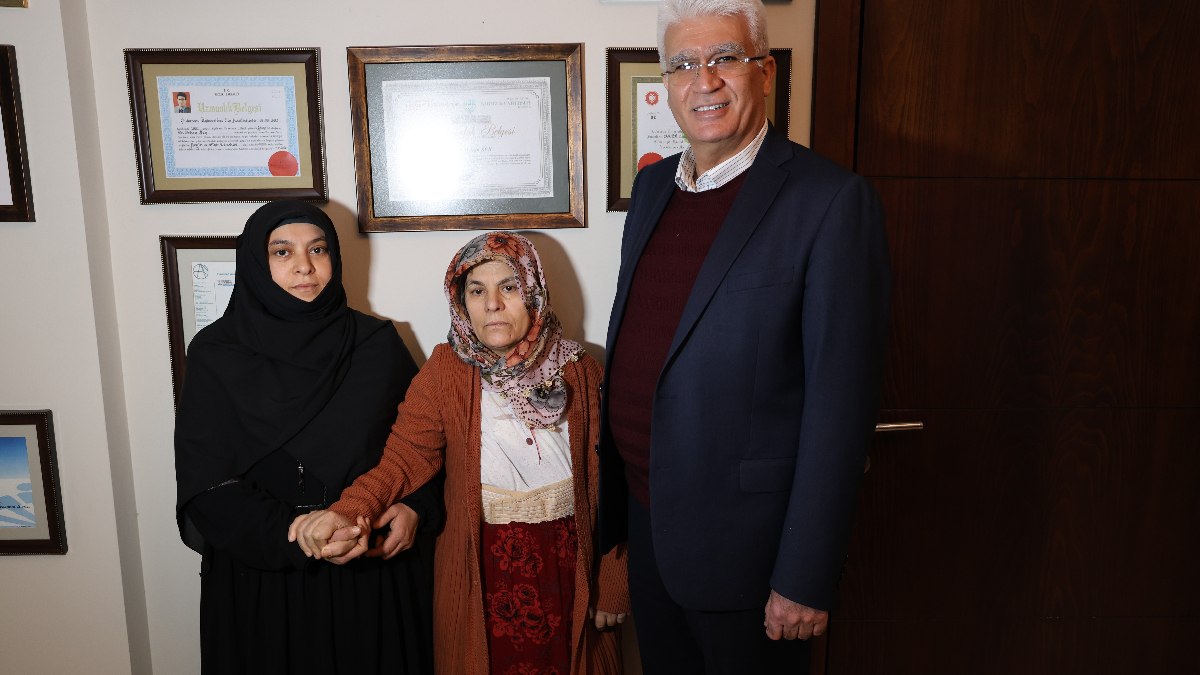 Şanlıurfa’da fıtık yüzünden kaybettiği yürüme yetisini yeniden kazandı