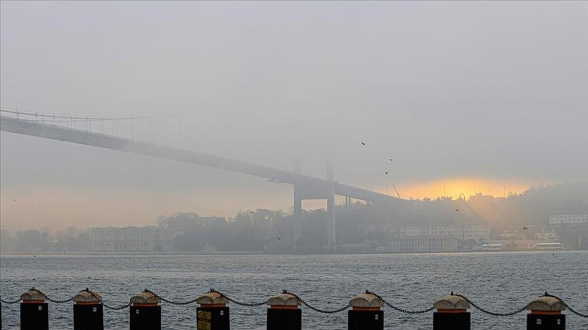 SON DAKİKA! İstanbul Boğazı’nda gemi trafiğine sis engeli